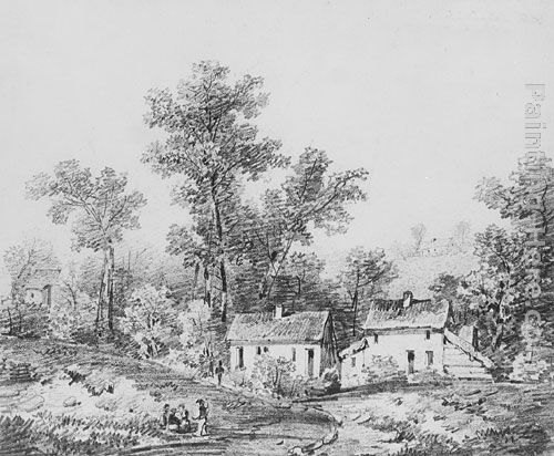 Thomas Sidney Cooper Farm Landscape (from McGuire Scrapbook)